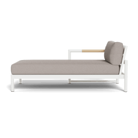 Breeze Xl Aluminum Chaise Left