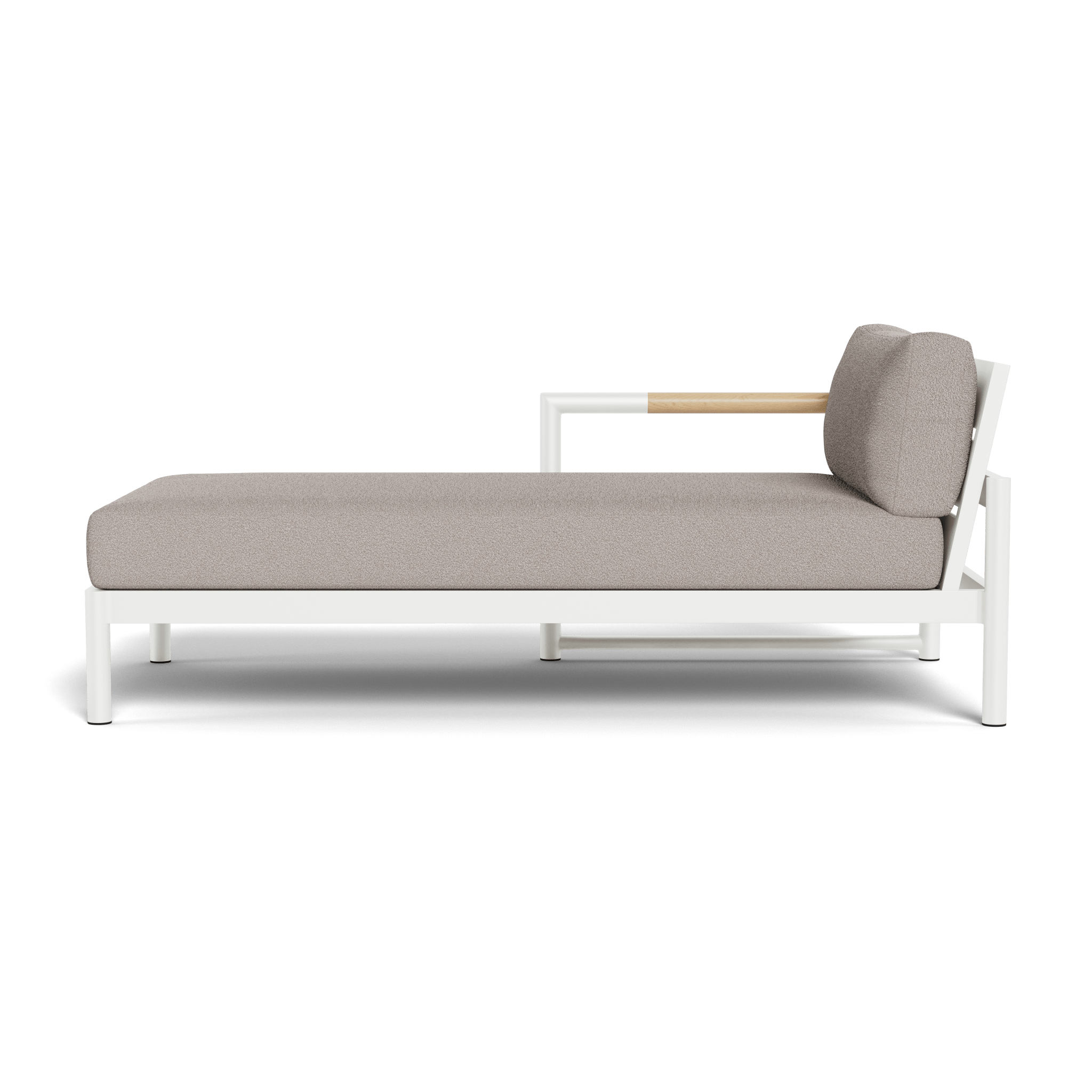 Breeze Xl Aluminum Chaise Left