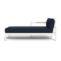 Breeze Xl Aluminum Chaise Left