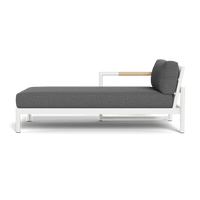 Breeze Xl Aluminum Chaise Left