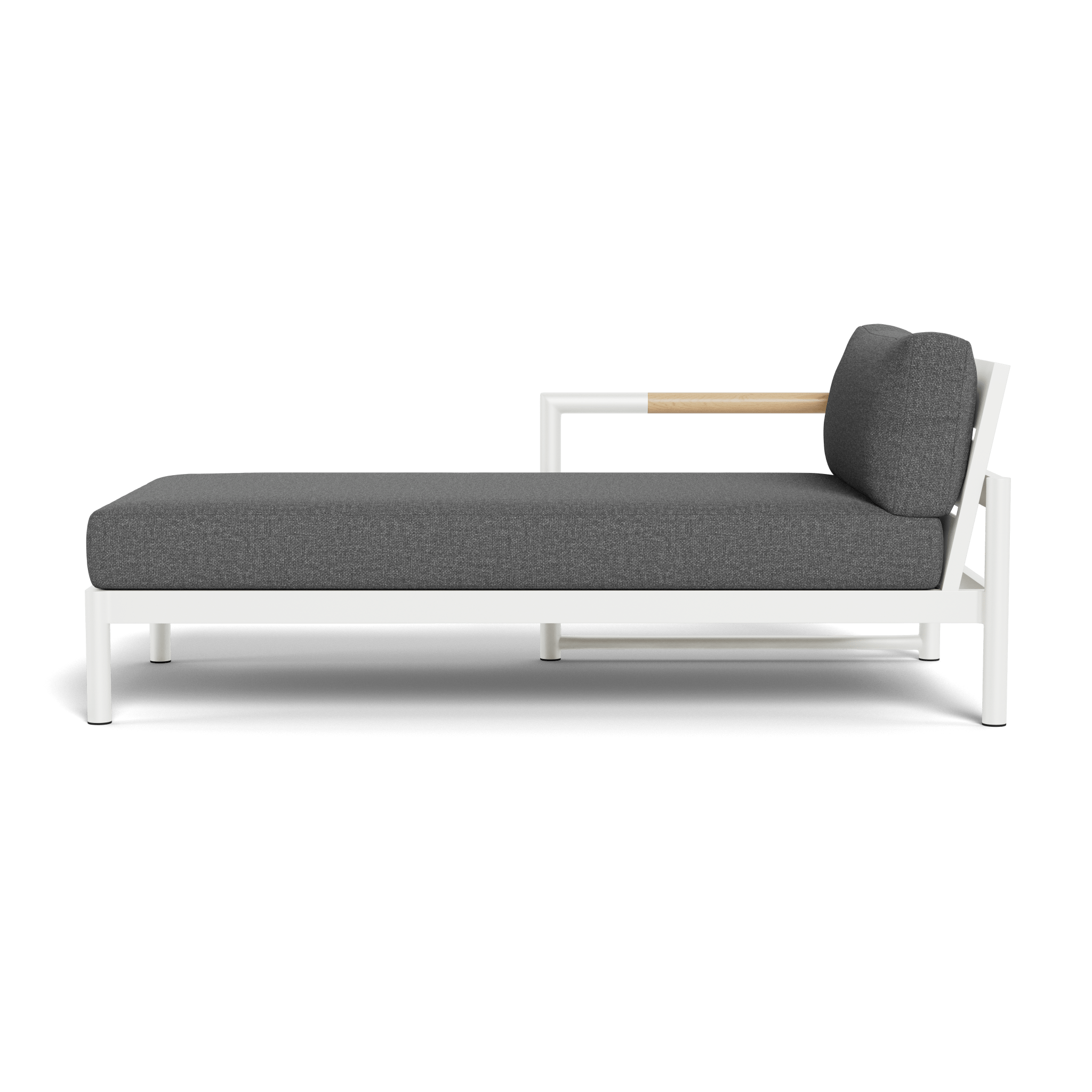 Breeze Xl Aluminum Chaise Left