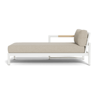 Breeze Xl Aluminum Chaise Left