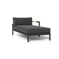 Breeze Xl Aluminum Chaise Right