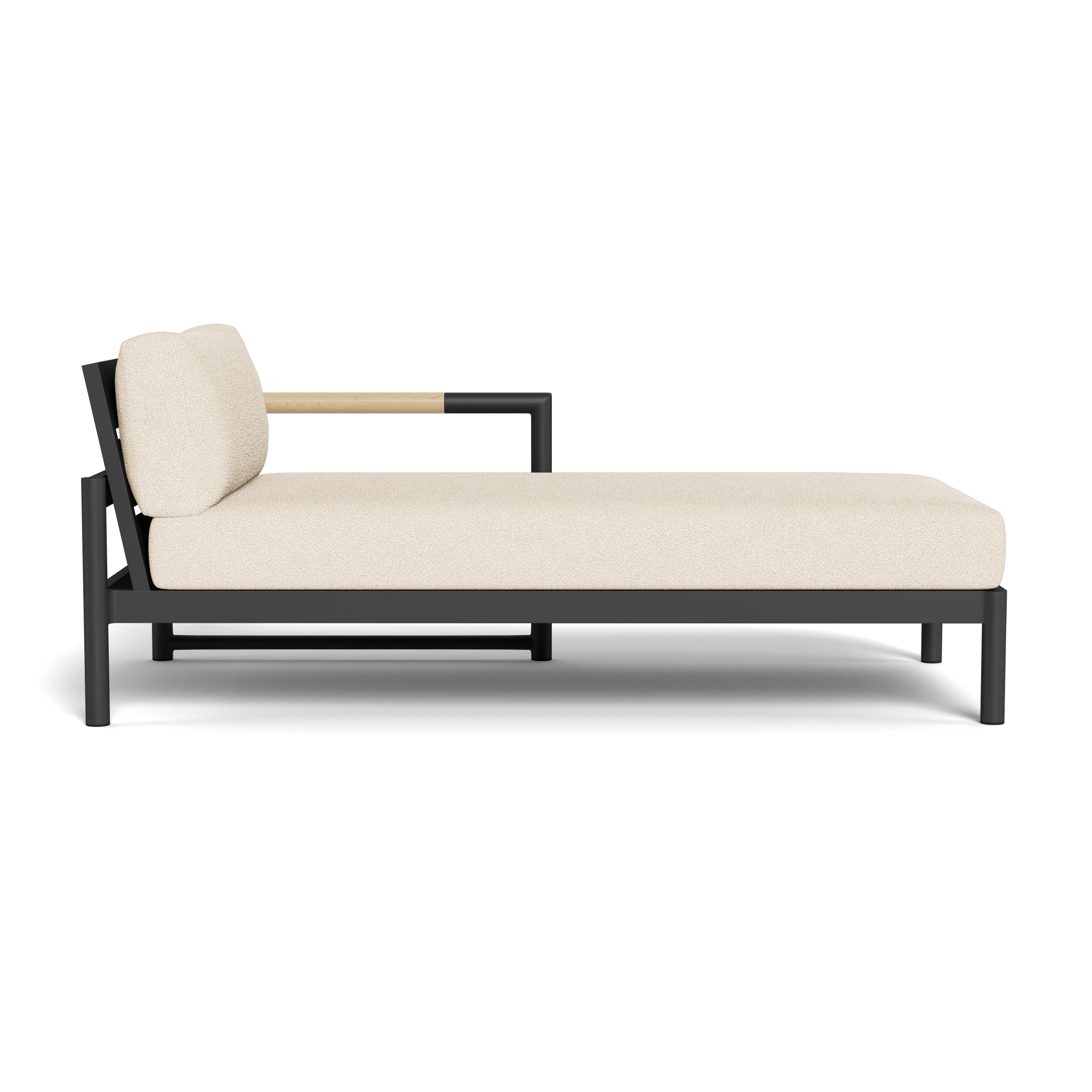 Breeze Xl Aluminum Chaise Right