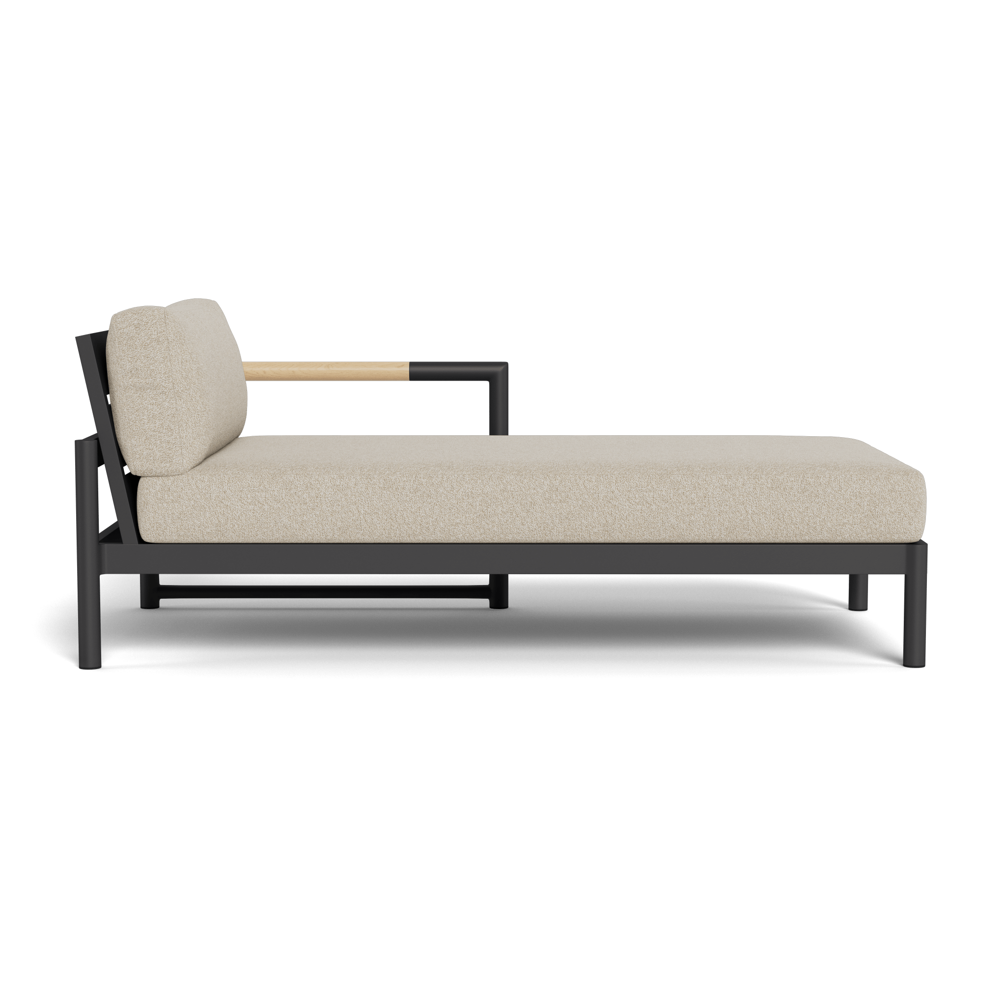 Breeze Xl Aluminum Chaise Right