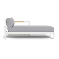 Breeze Xl Aluminum Chaise Right