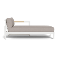 Breeze Xl Aluminum Chaise Right