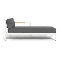 Breeze Xl Aluminum Chaise Right