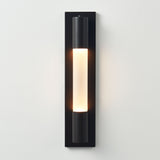 Breeze XL Outdoor Sconce | Aluminum Asteroid, Frosted Glass,