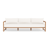 Breeze Xl Teak 3 Seat Sofa | Teak Natural, Altona Dove,