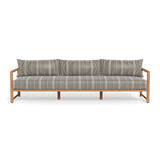 Breeze Xl Teak 3 Seat Sofa | Teak Natural, Bateau Classic,