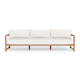 Breeze Xl Teak 3 Seat Sofa | Teak Natural, Canvas Natural,