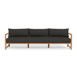 Breeze Xl Teak 3 Seat Sofa | Teak Natural, Monterey Charcoal,