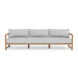 Breeze Xl Teak 3 Seat Sofa | Teak Natural, Monterey Silver,