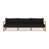 Breeze Xl Teak 3 Seat Sofa | Teak Natural, Pebble Charcoal,