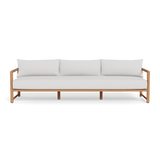 Breeze Xl Teak 3 Seat Sofa | Teak Natural, Pebble Cloud,