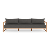 Breeze Xl Teak 3 Seat Sofa | Teak Natural, Pebble Smoke,