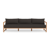 Breeze Xl Teak 3 Seat Sofa | Teak Natural, Stirling Flint,