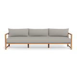 Breeze Xl Teak 3 Seat Sofa | Teak Natural, Stirling Fog,