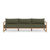 Breeze Xl Teak 3 Seat Sofa | Teak Natural, Stirling Moss,