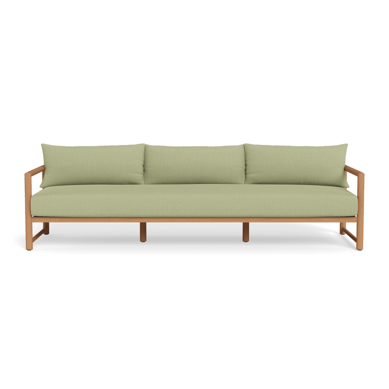 Breeze Xl Teak 3 Seat Sofa | Teak Natural, Stirling Sage,