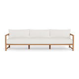 Breeze Xl Teak 3 Seat Sofa | Teak Natural, Stirling Salt,