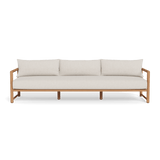 Breeze Xl Teak 3 Seat Sofa | Teak Natural, Stirling Sanddollar,