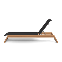 Breeze Xl Teak Stacking Sun Lounge