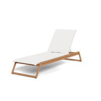 Breeze Xl Teak Stacking Sun Lounge