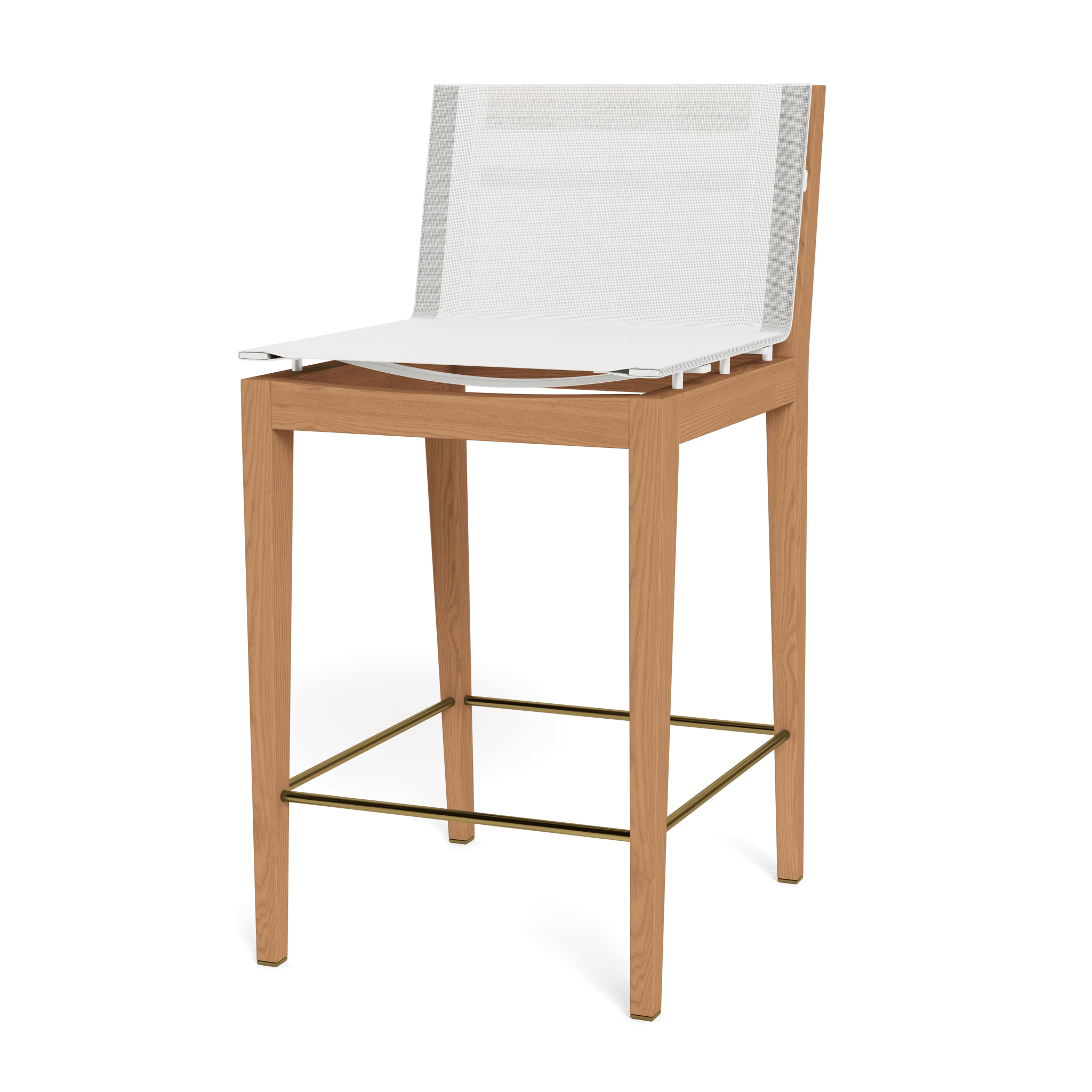 Byron Teak Counter Stool