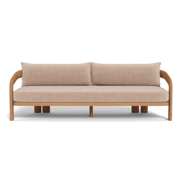 Chloe 3 Seat Sofa | Teak Natural, Altona Sand,