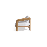 Chloe 3 Seat Sofa | Teak Natural, Copacabana Midnight,