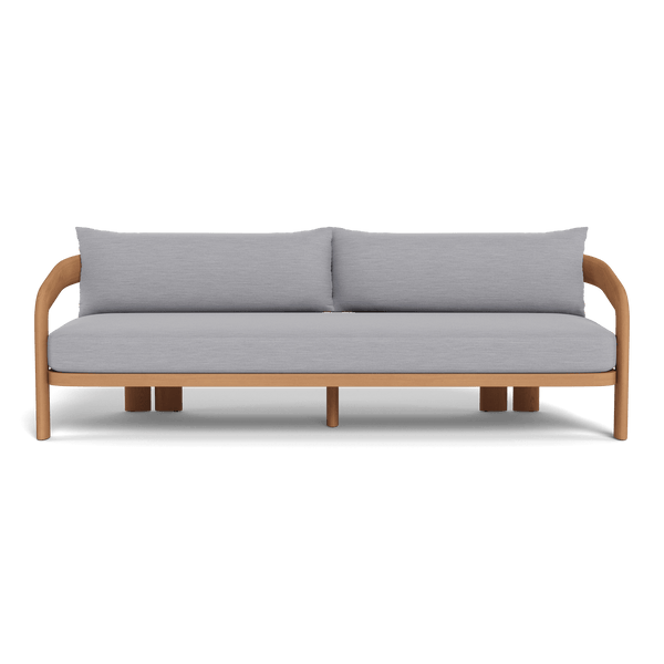 Chloe 3 Seat Sofa | Teak Natural, Panama Cloud,