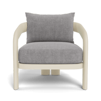 Chloe Aluminum Lounge Chair | Aluminum Bone, Altona Dove,