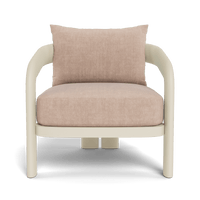 Chloe Aluminum Lounge Chair | Aluminum Bone, Altona Sand,