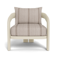 Chloe Aluminum Lounge Chair | Aluminum Bone, Bateau Cocoon,