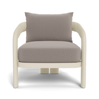 Chloe Aluminum Lounge Chair | Aluminum Bone, Marley Chinchilla,