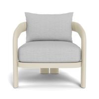 Chloe Aluminum Lounge Chair | Aluminum Bone, Monterey Silver,