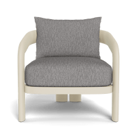 Chloe Aluminum Lounge Chair | Aluminum Bone, Pebble Fog,