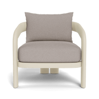 Chloe Aluminum Lounge Chair | Aluminum Bone, Riviera Stone,
