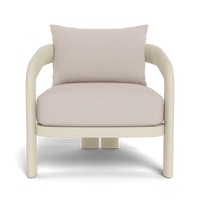 Chloe Aluminum Lounge Chair | Aluminum Bone, Sorrento Sand,