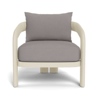 Chloe Aluminum Lounge Chair | Aluminum Bone, Sorrento Stone,