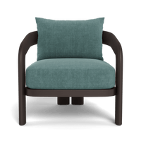 Chloe Aluminum Lounge Chair | Aluminum Bronze, Altona Dew,