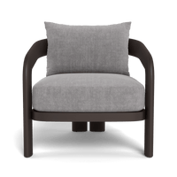 Chloe Aluminum Lounge Chair | Aluminum Bronze, Altona Dove,