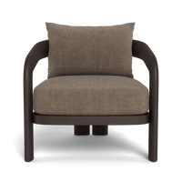 Chloe Aluminum Lounge Chair | Aluminum Bronze, Altona Mink,