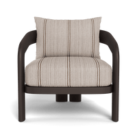 Chloe Aluminum Lounge Chair | Aluminum Bronze, Bateau Cocoon,