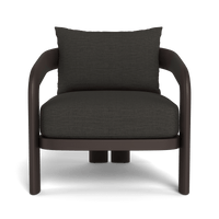 Chloe Aluminum Lounge Chair | Aluminum Bronze, Monterey Charcoal,