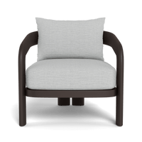Chloe Aluminum Lounge Chair | Aluminum Bronze, Monterey Silver,