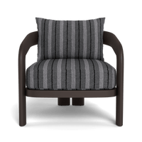 Chloe Aluminum Lounge Chair | Aluminum Bronze, Malibu Slate,