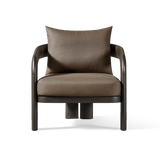 Chloe Aluminum Lounge Chair | Aluminum Bronze, Panama Coco,